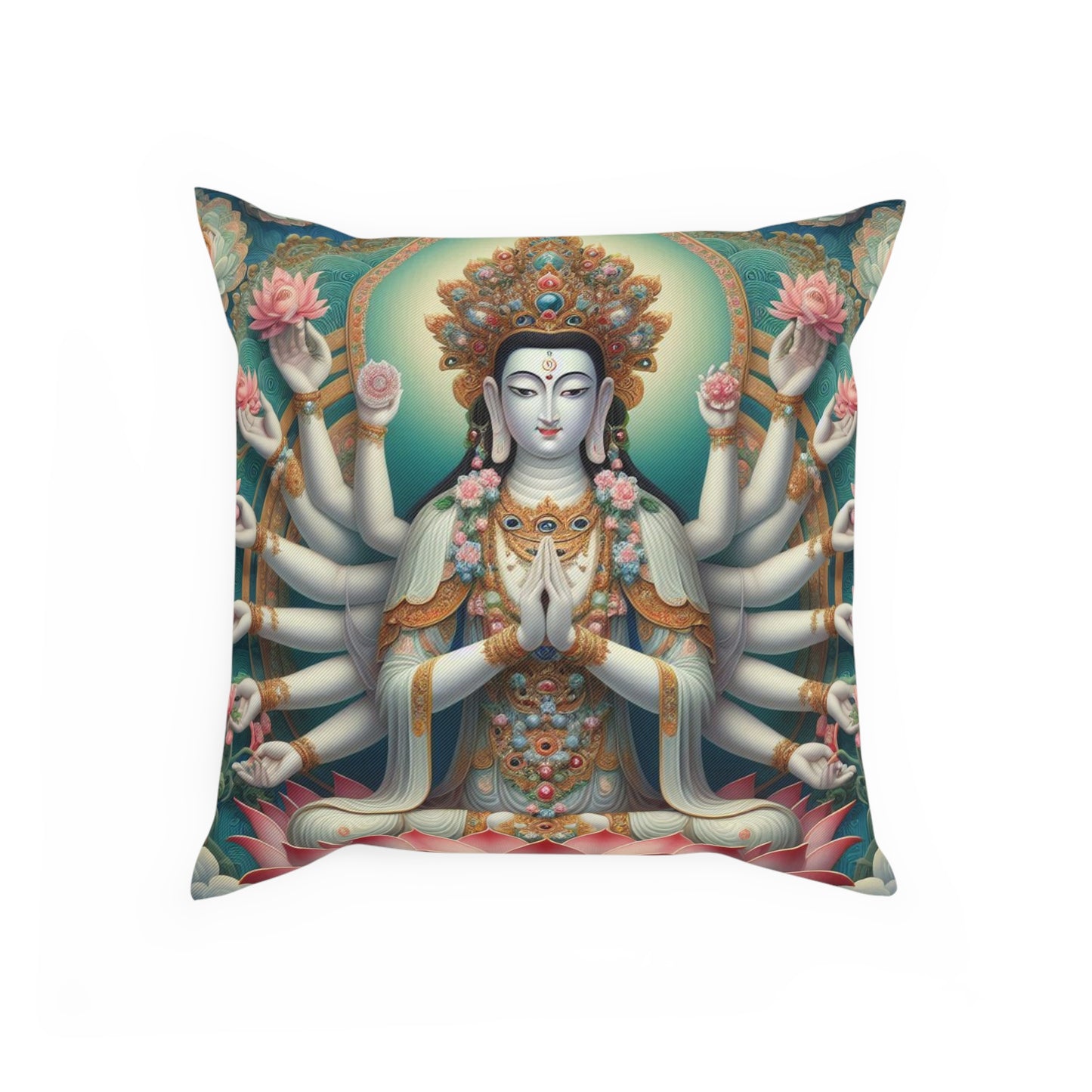 Buddist Goddess Avalokitesvara Pillow