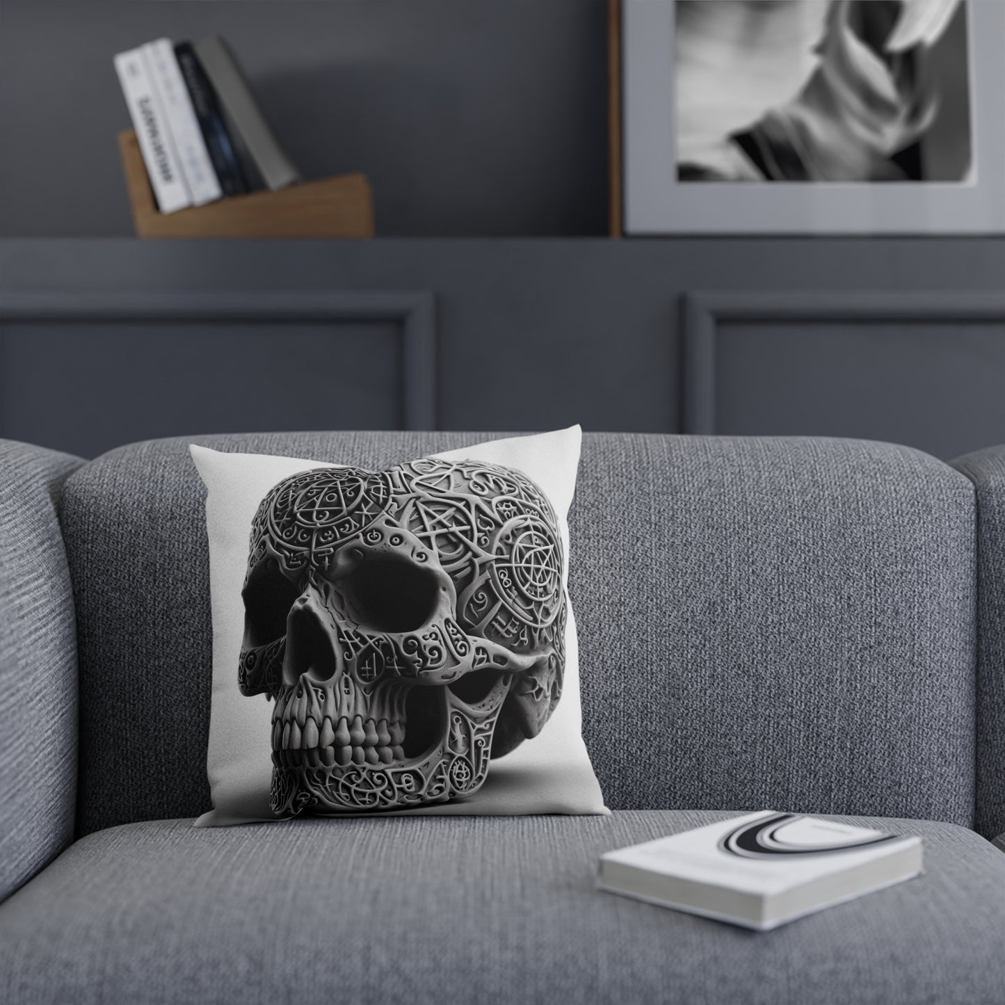 Arcane Skull Pillow