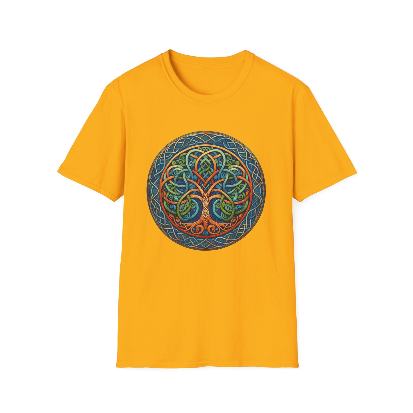 Celtic Design Tree of Life Unisex Soft style T-Shirt