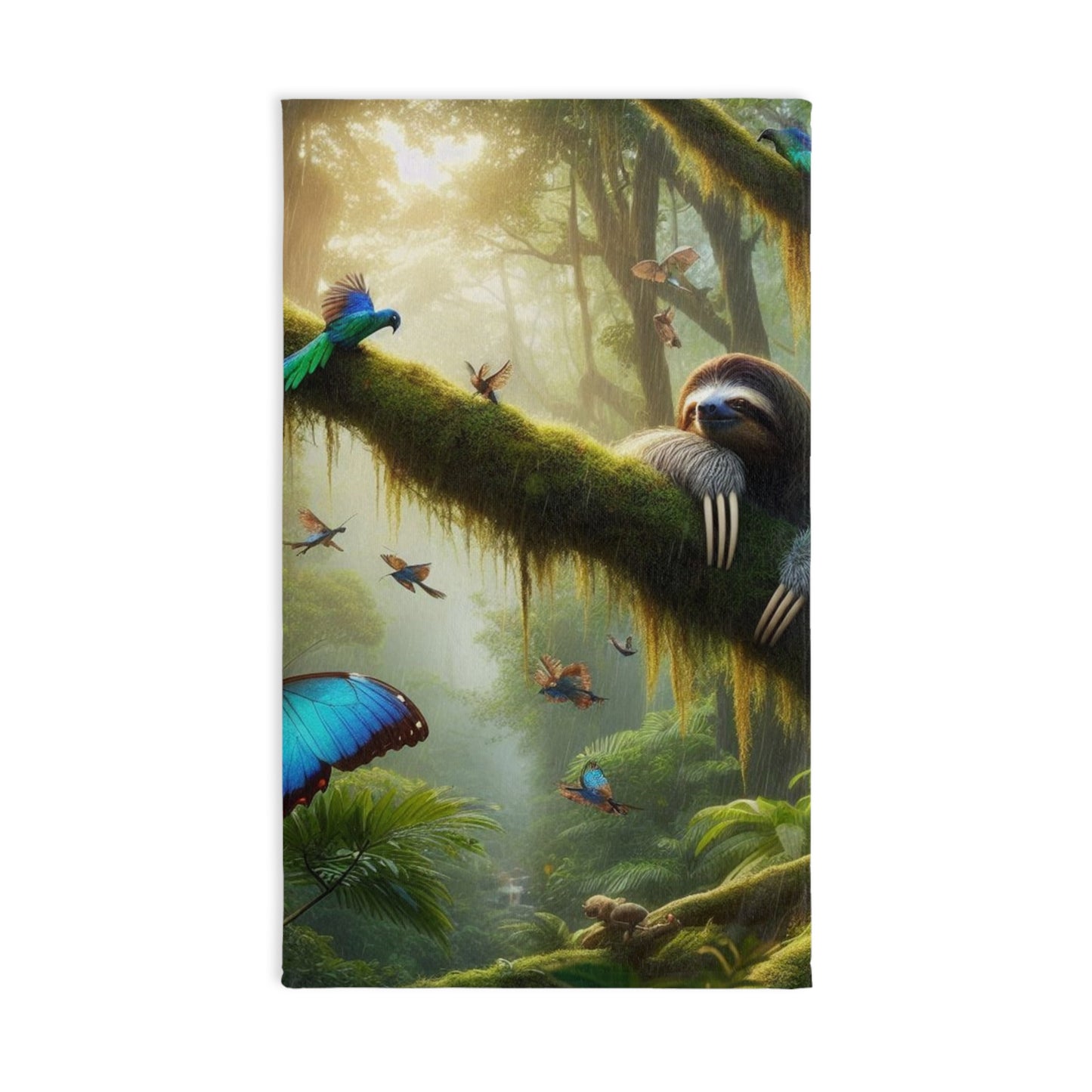 Costa Rican Rain Forest Hand Towel