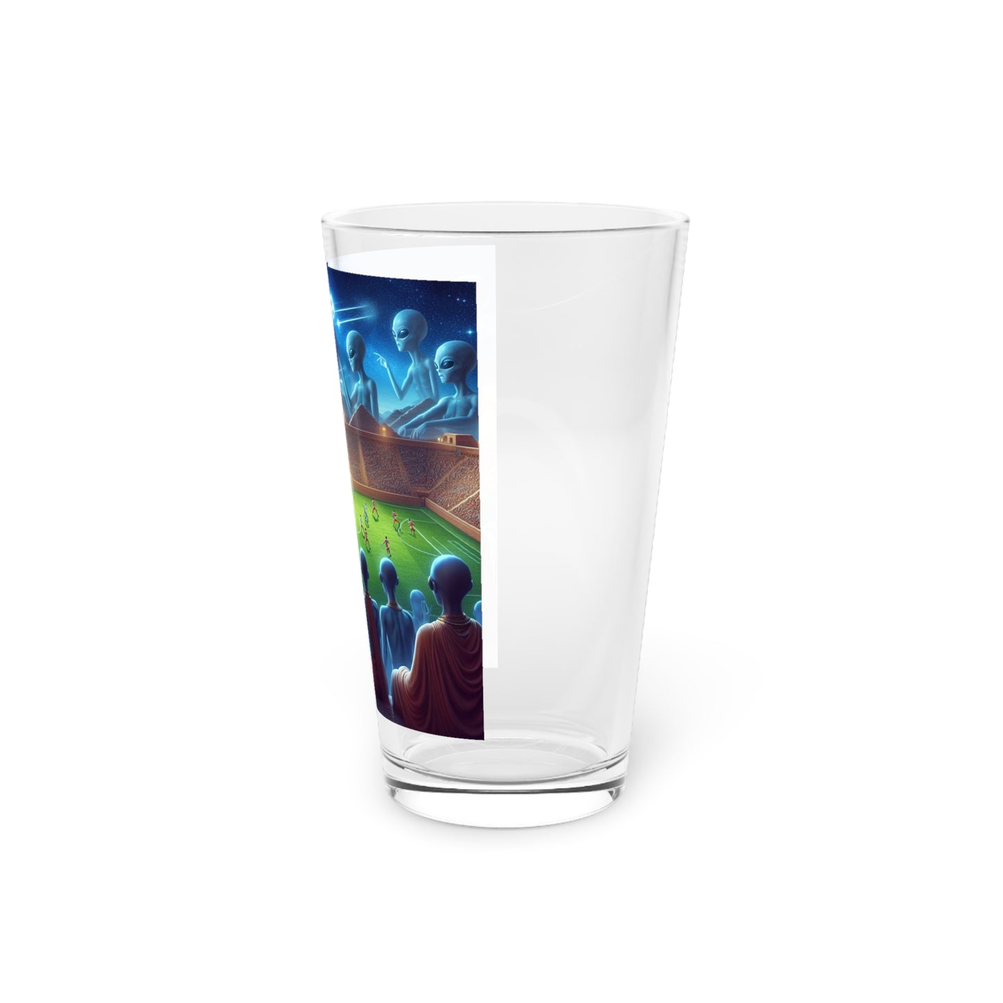 Futbol is Universal! Pint Glass, 16oz