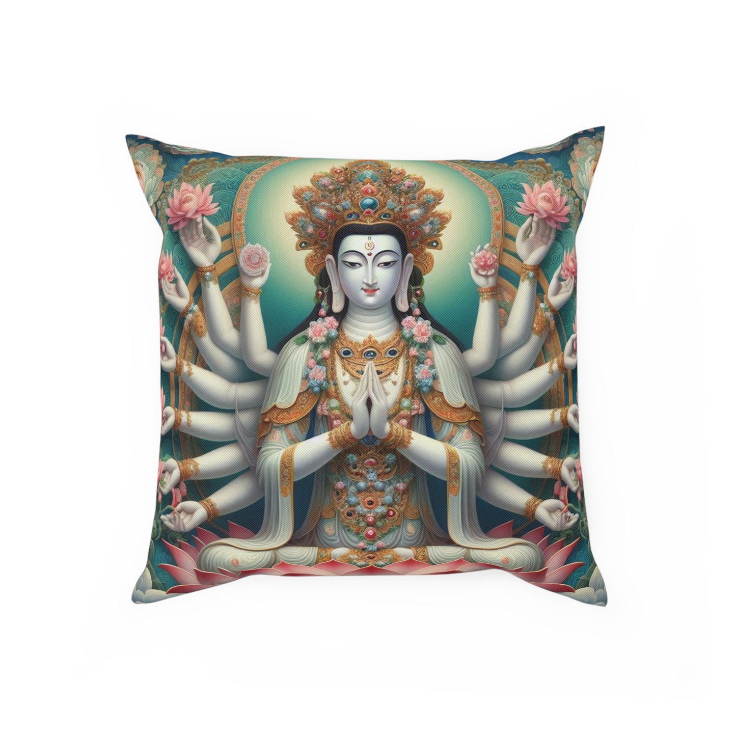 Buddist Goddess Avalokitesvara Pillow