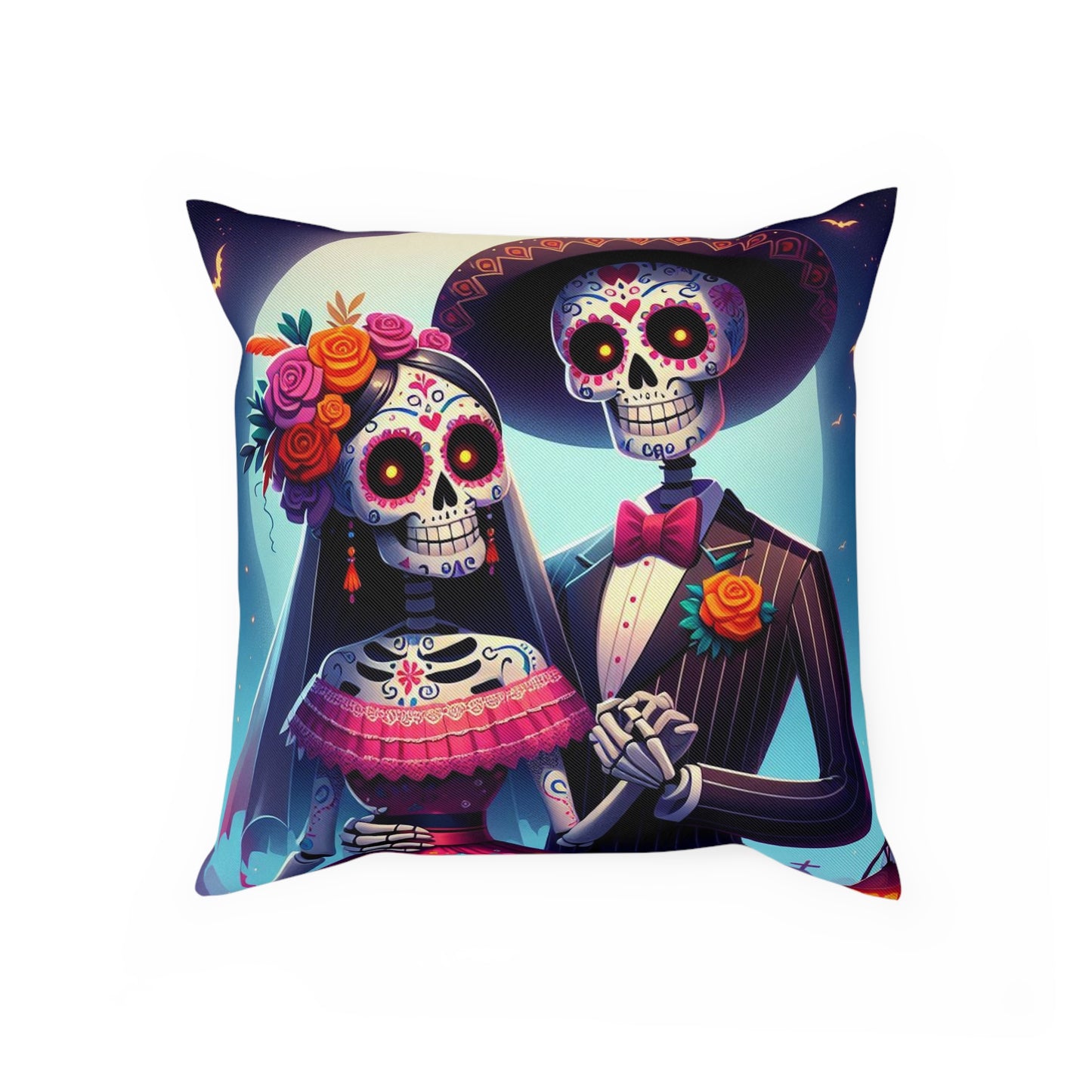 La Catrina Throw Pillow