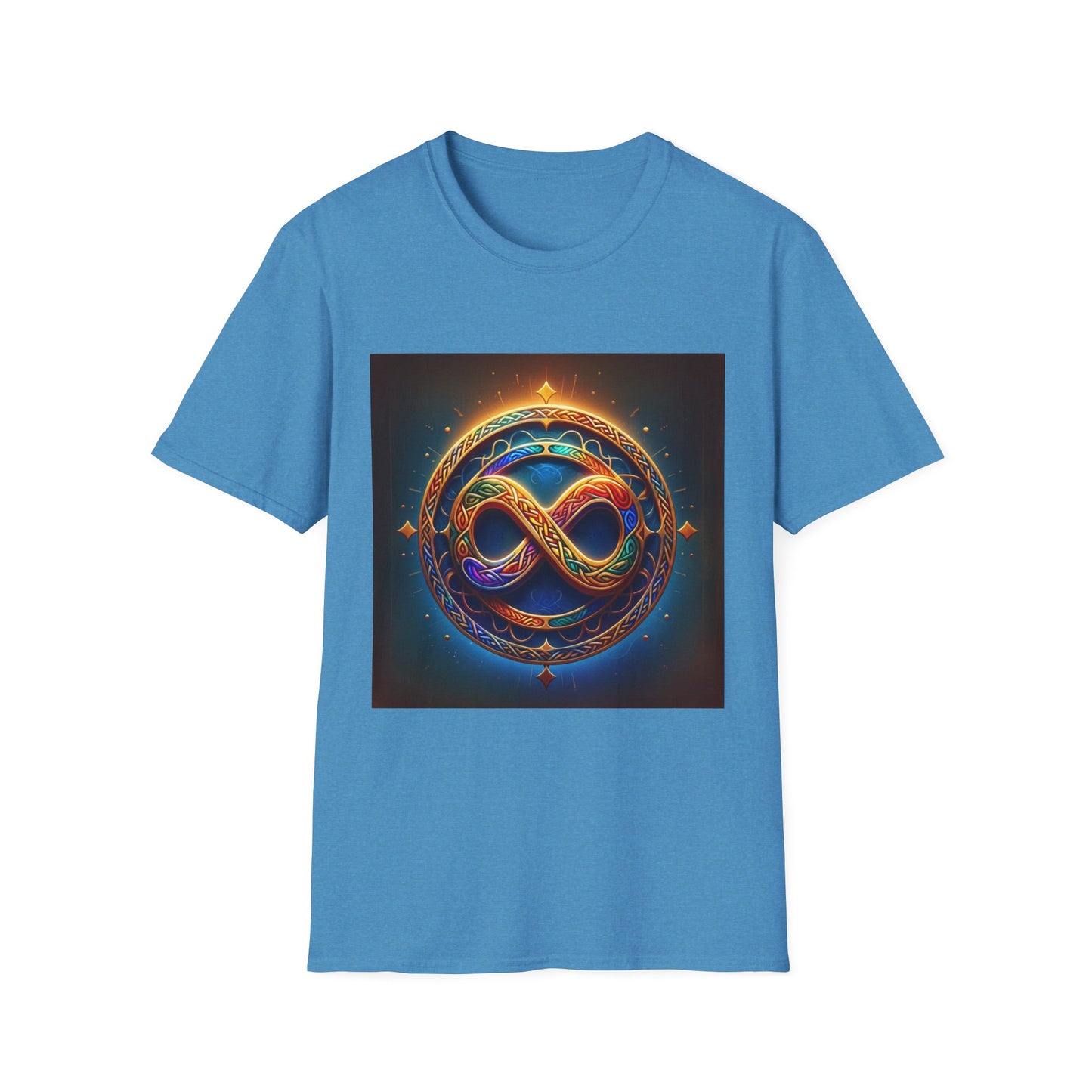 Celtic Design Infinity Symbol Unisex Soft style T-Shirt