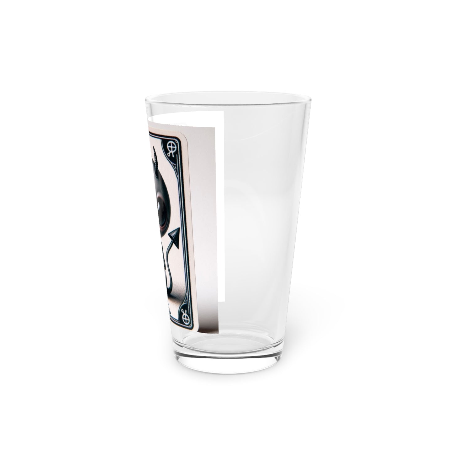 Alien Devil Tarot Pint Glass