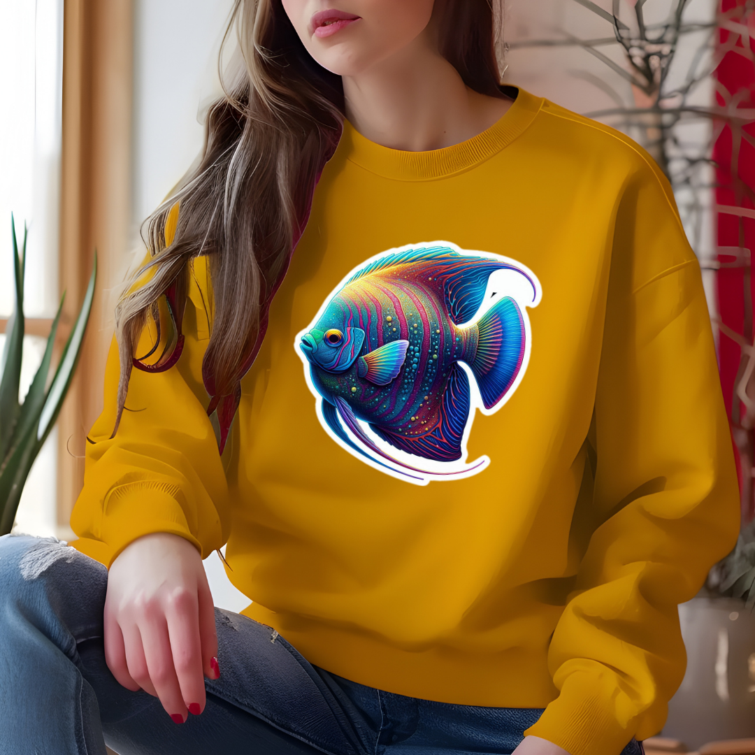 Angelfish Crewneck Sweatshirt