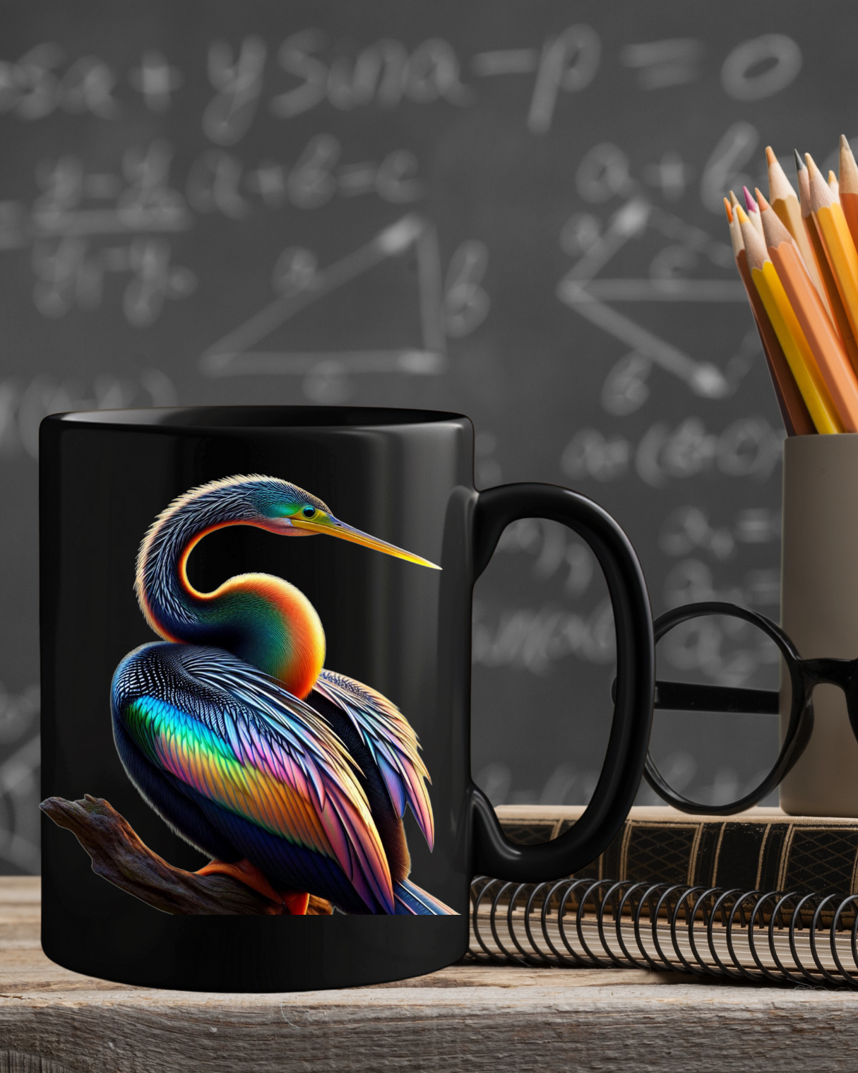 Coffee Mug Featuring Rainbow Anhinga - Water Turkey