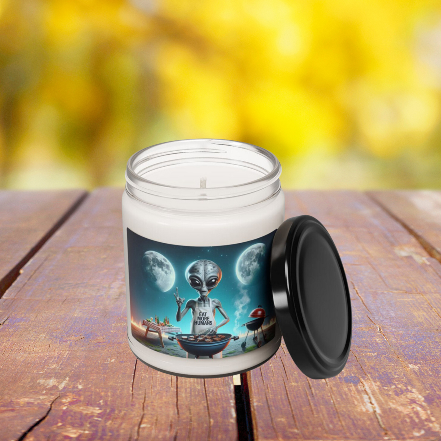Alien Space BBQ, Scented Candle