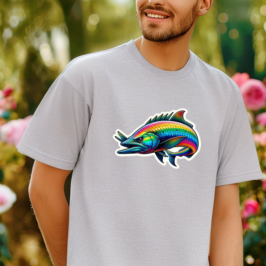 Rainbow Barracudas Unisex Soft T-Shirt