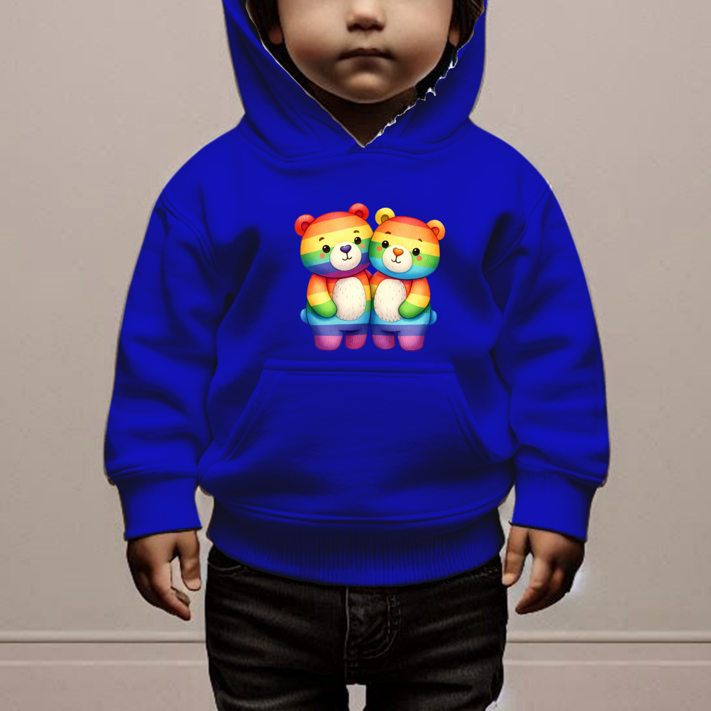 Rainbow Bears Toddler Hoodie