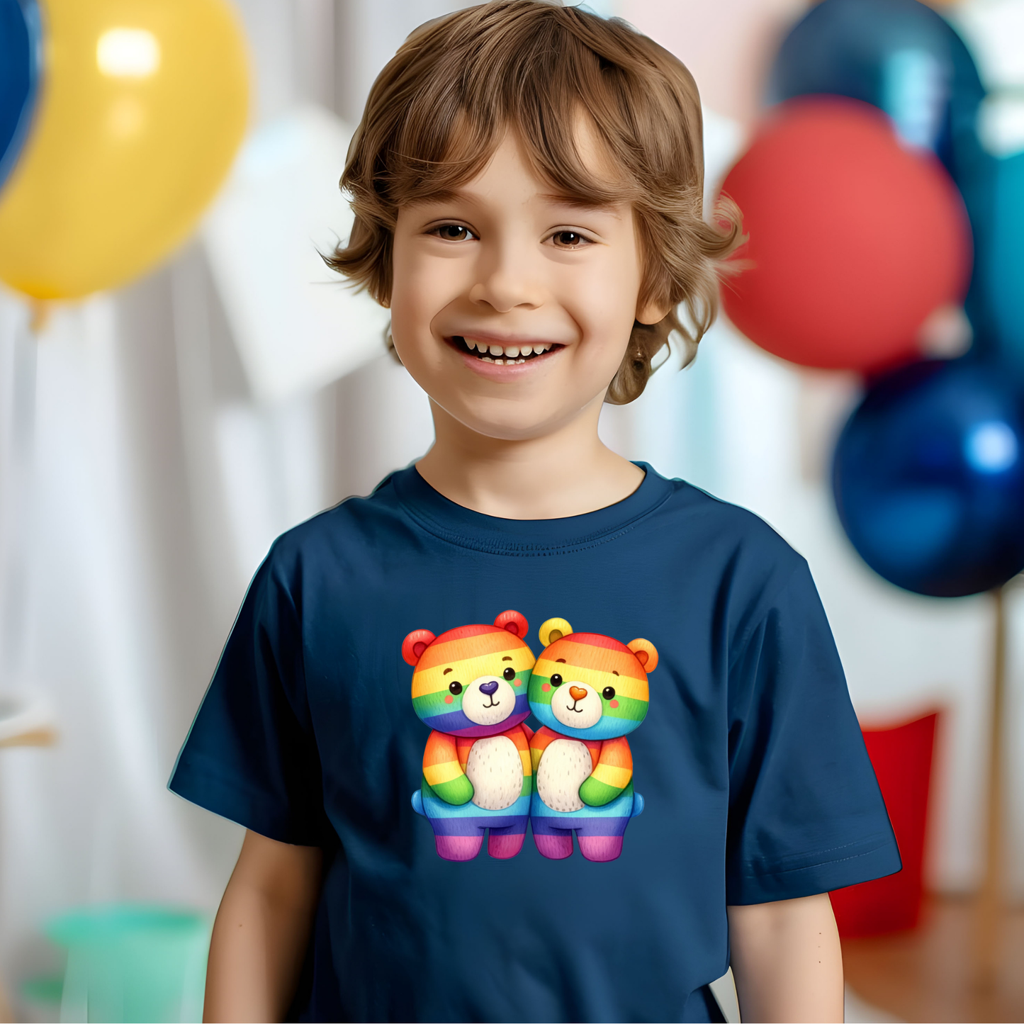 Toddler T-shirt - Fun and Colorful Animal Design