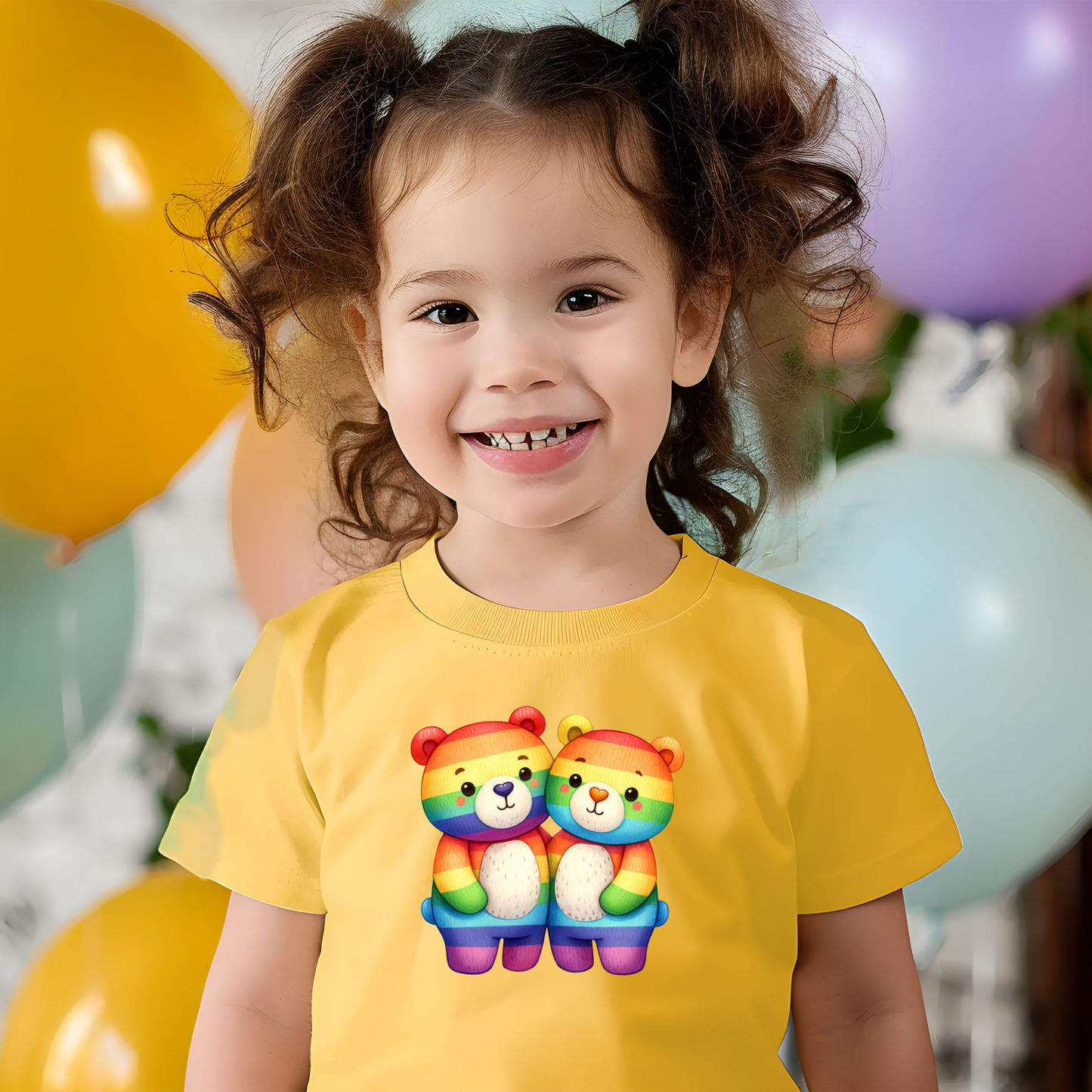 Toddler T-shirt - Fun and Colorful Animal Design