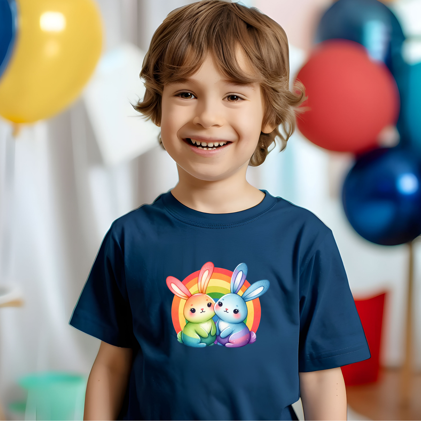 Toddler T-shirt - Fun and Colorful Animal Design