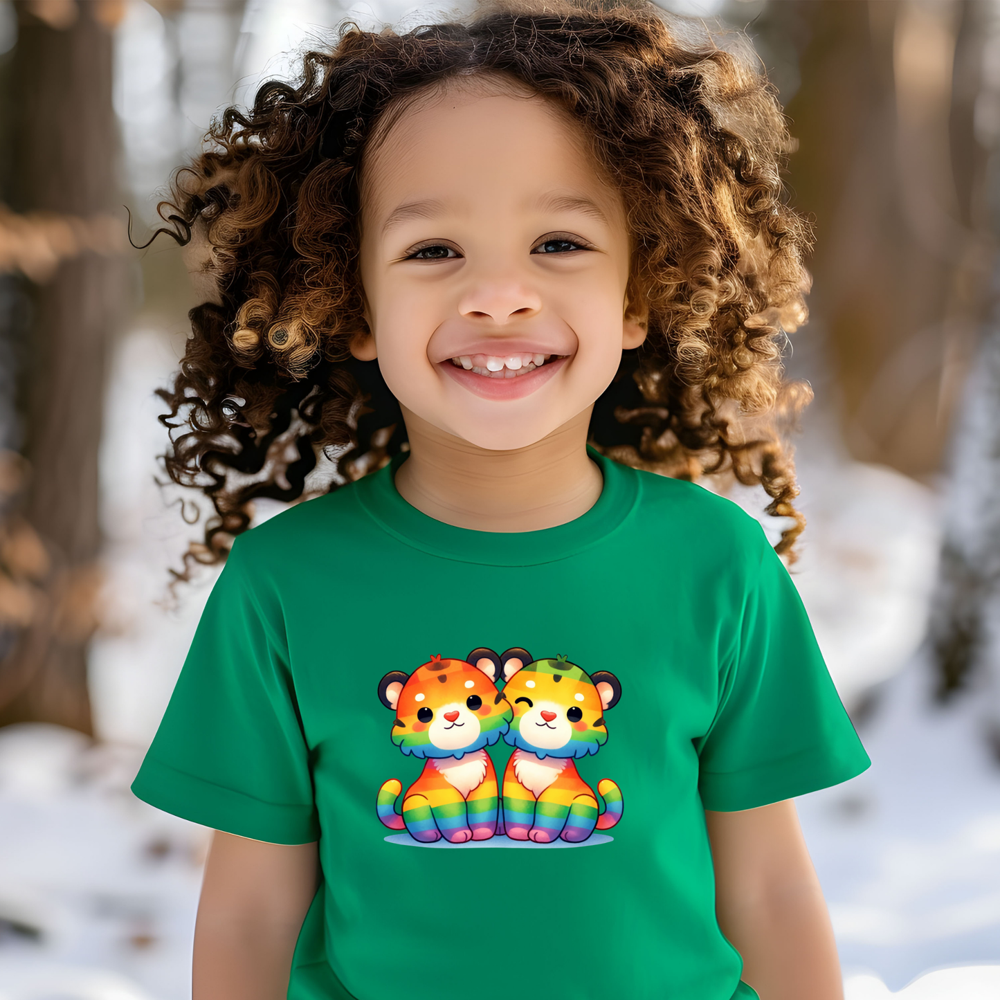 Toddler T-shirt - Fun and Colorful Animal Design