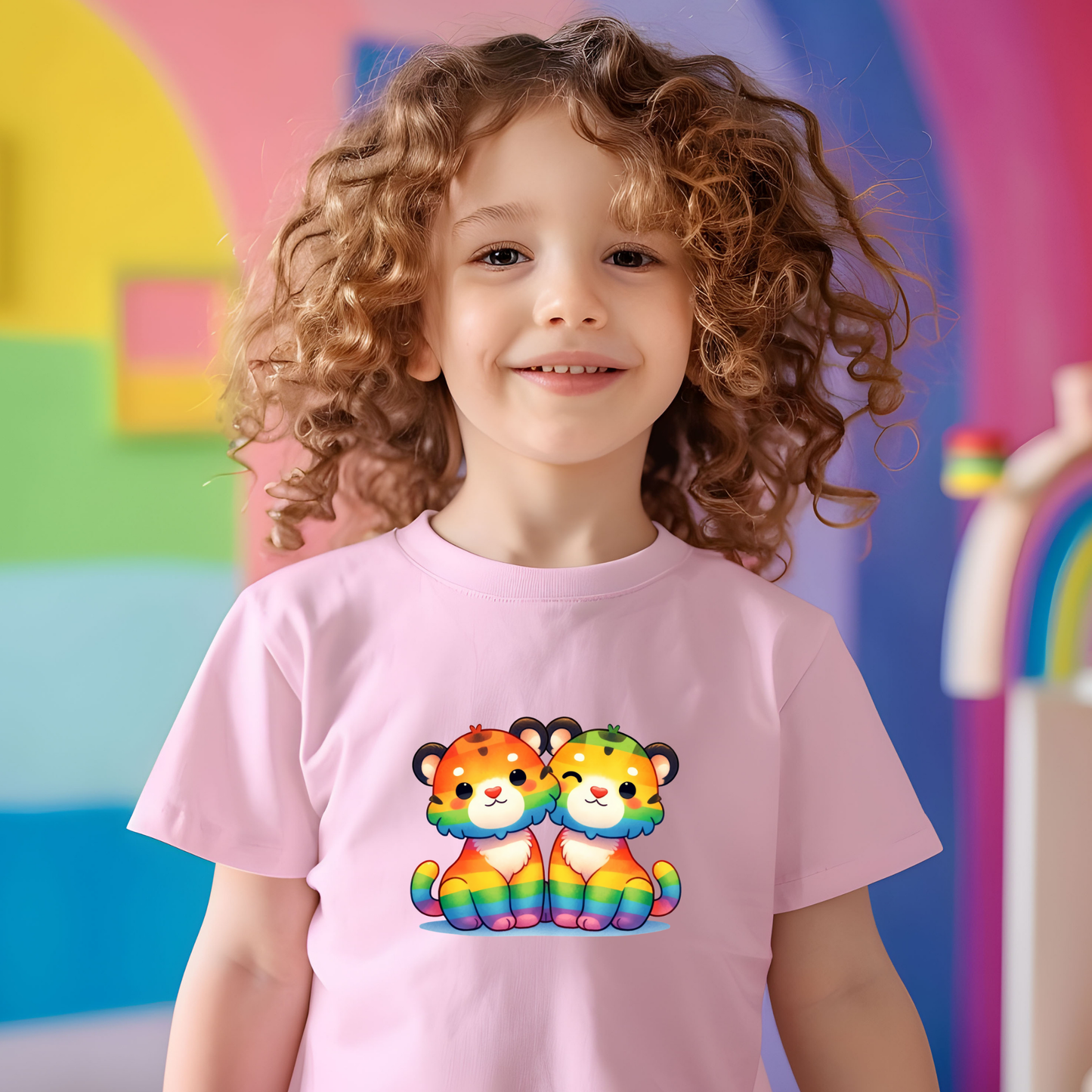 Toddler T-shirt - Fun and Colorful Animal Design
