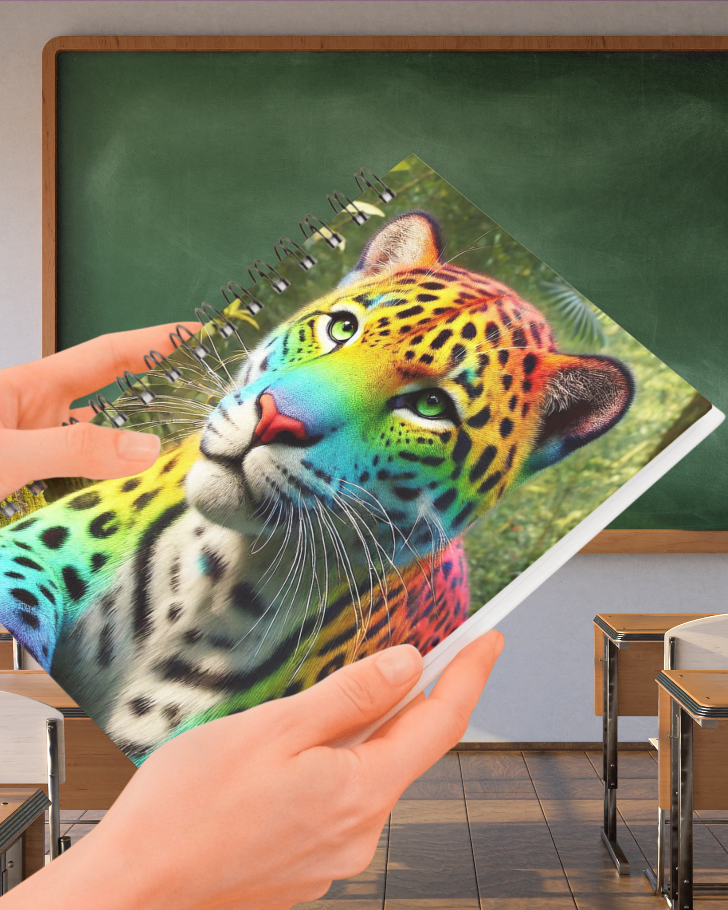 Rare Rainbow Cheetah - Journal