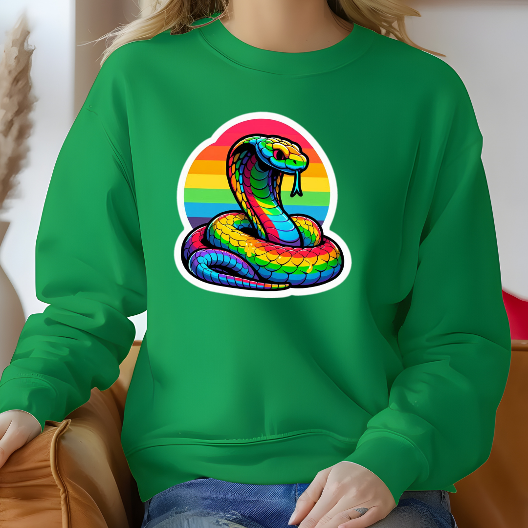 Rainbow Cobras Crewneck Sweatshirt