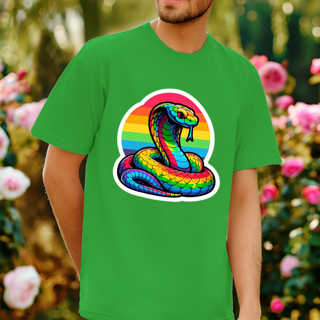 Rainbow Cobras Unisex Soft T-Shirt