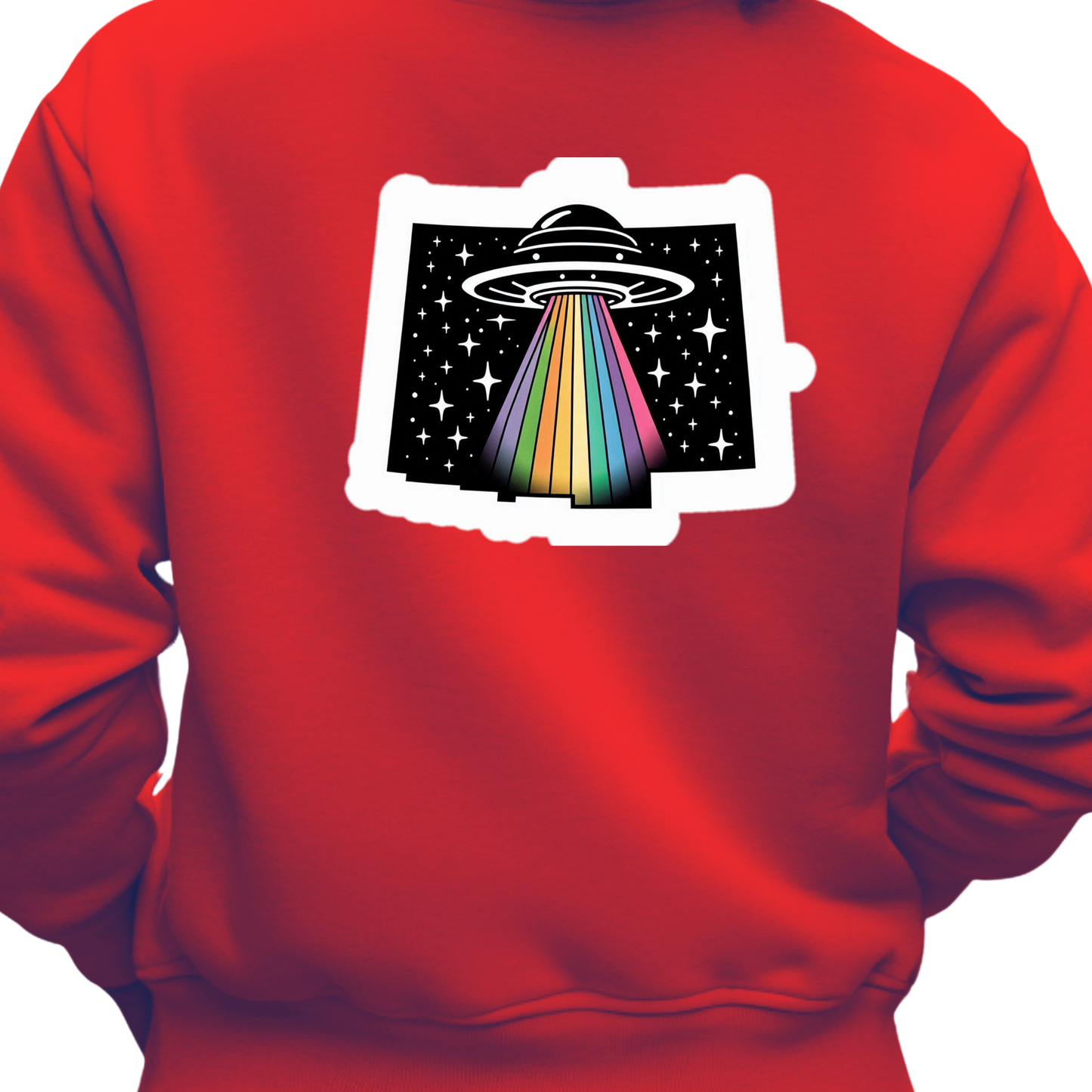 Colorado PRIDE Sweatshirt On the Back