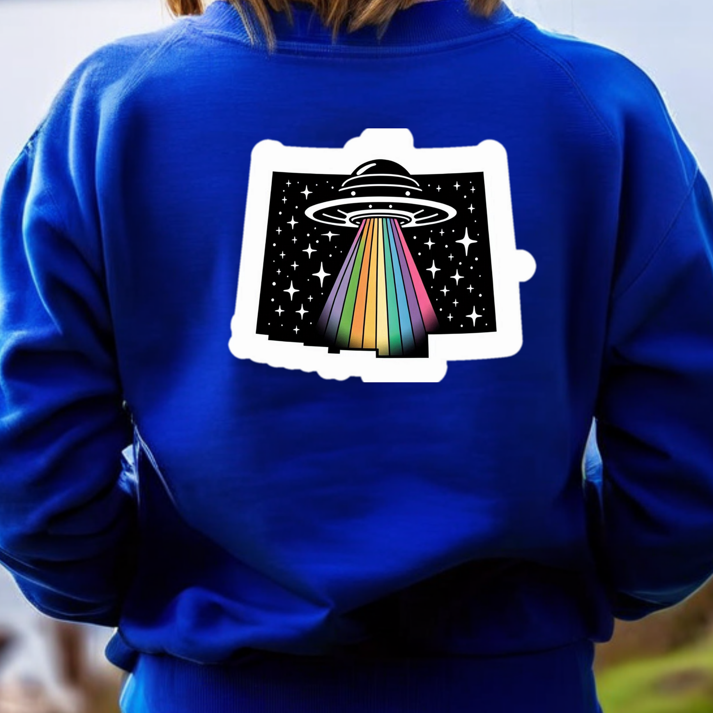 Colorado PRIDE Sweatshirt On the Back
