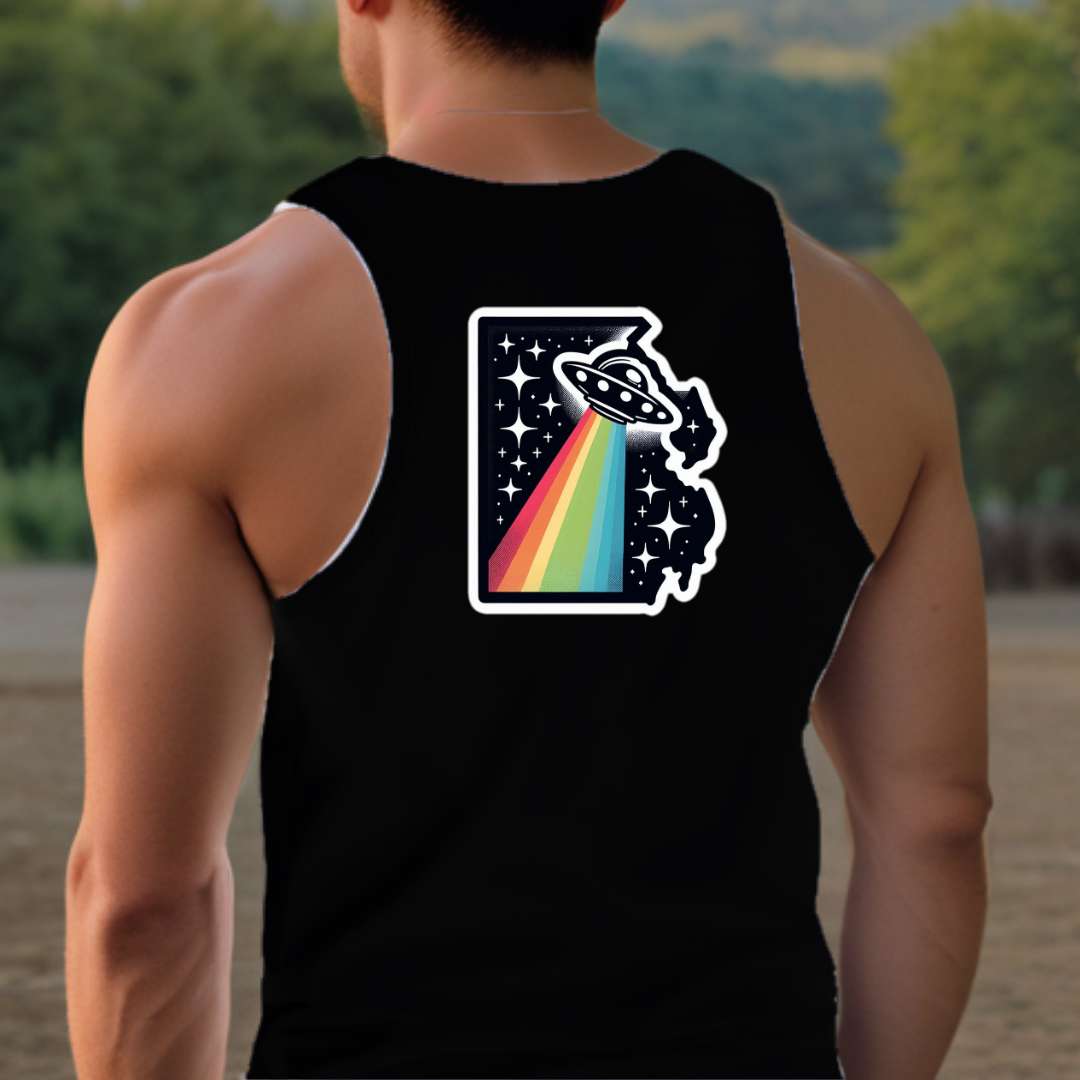 Connecticut Pride Tank Top - Back Print