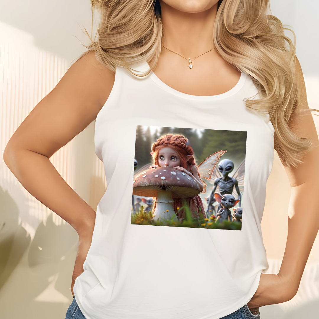 Curious Faery with Company Tank