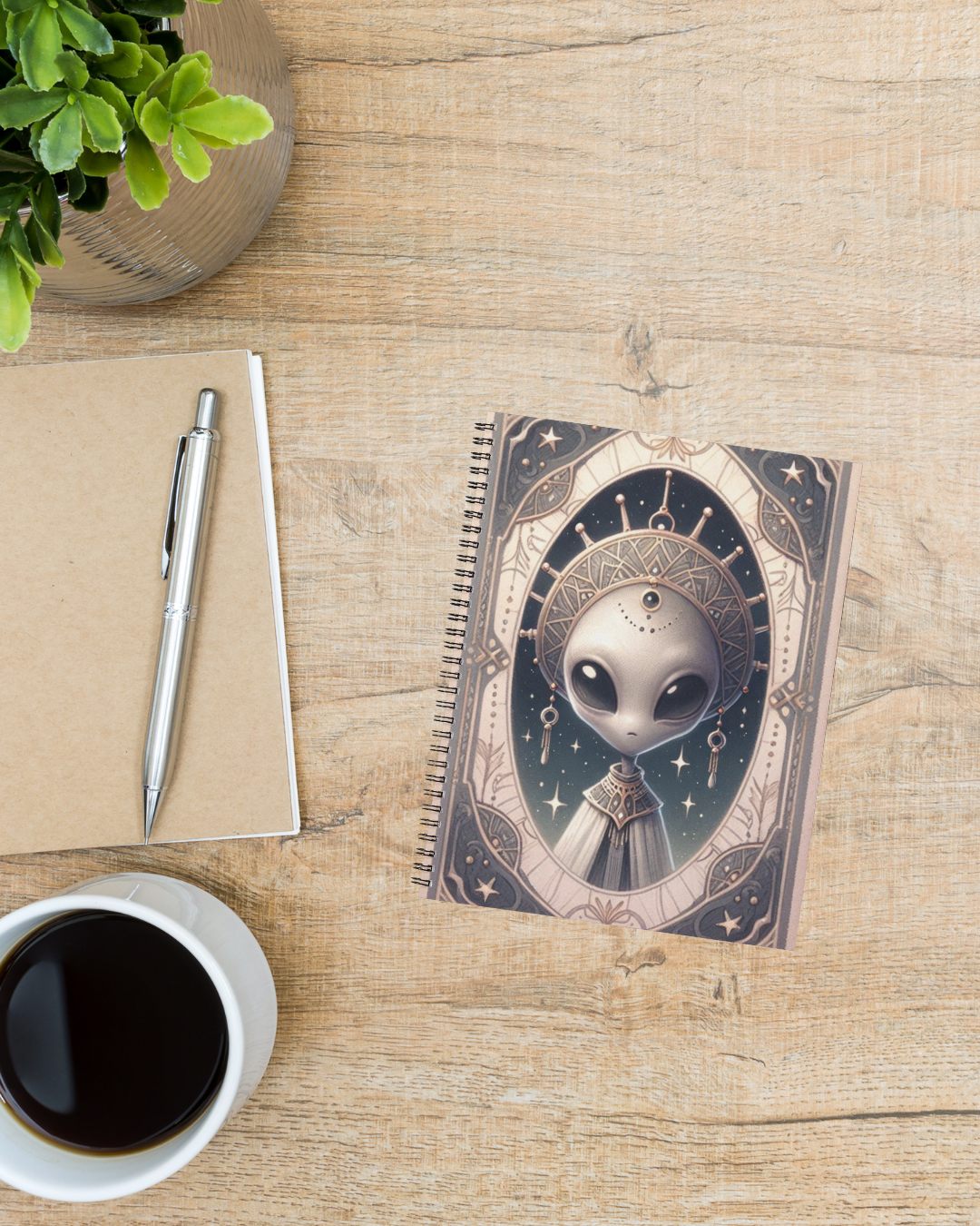 Alien The Empress Spiral Notebook