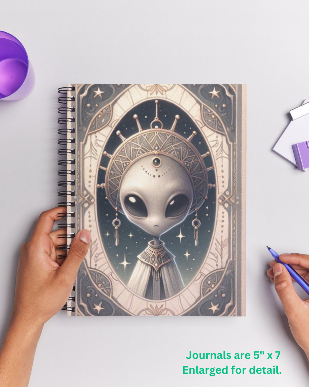 Alien The Empress Spiral Notebook