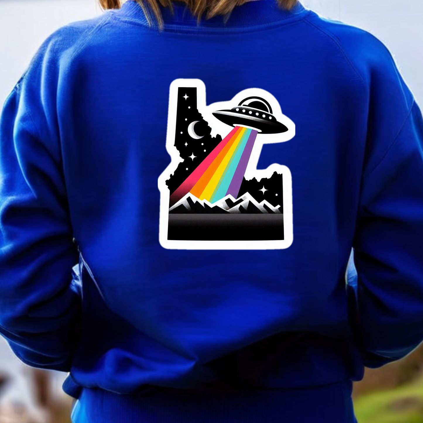 Idaho PRIDE Sweatshirt - On the Back