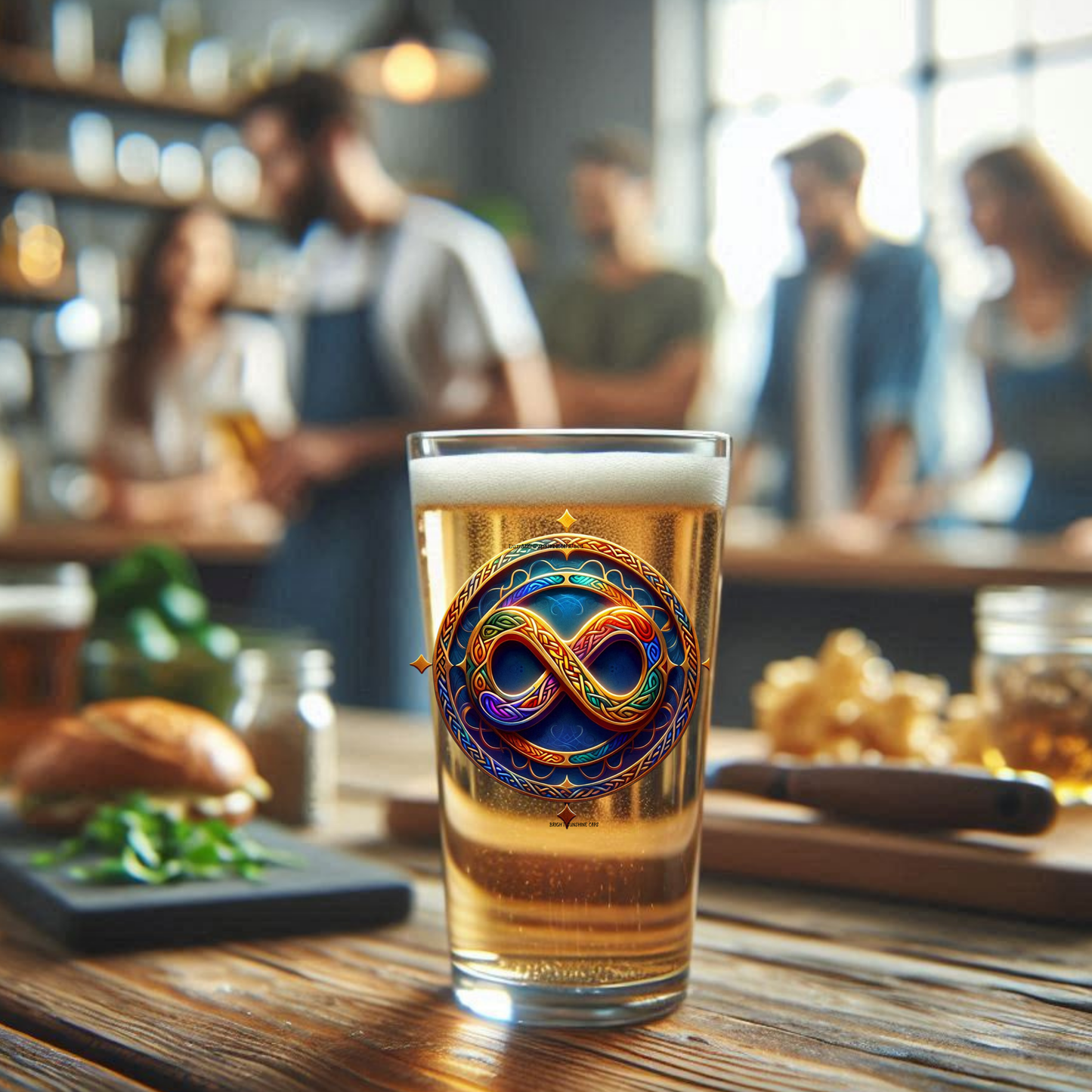Pint Glass-Infinity