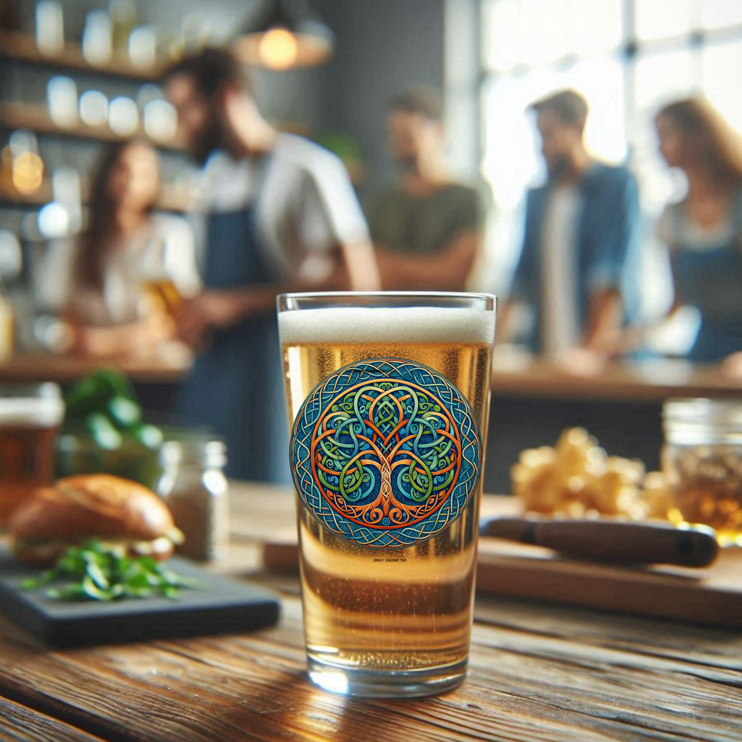 Pint Glass-Tree of Life