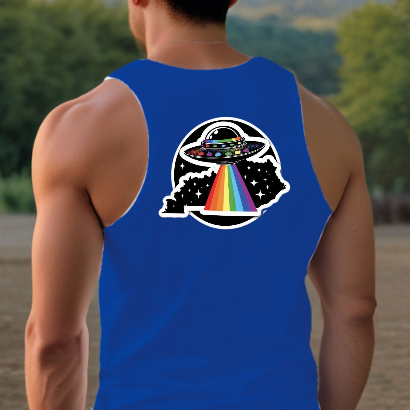 Kentucky Pride Tank Top - Back Print