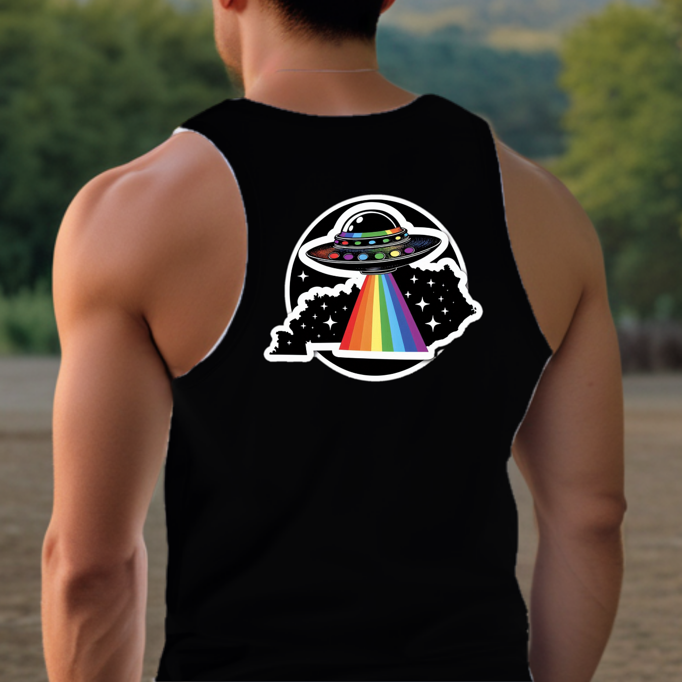 Kentucky Pride Tank Top - Back Print