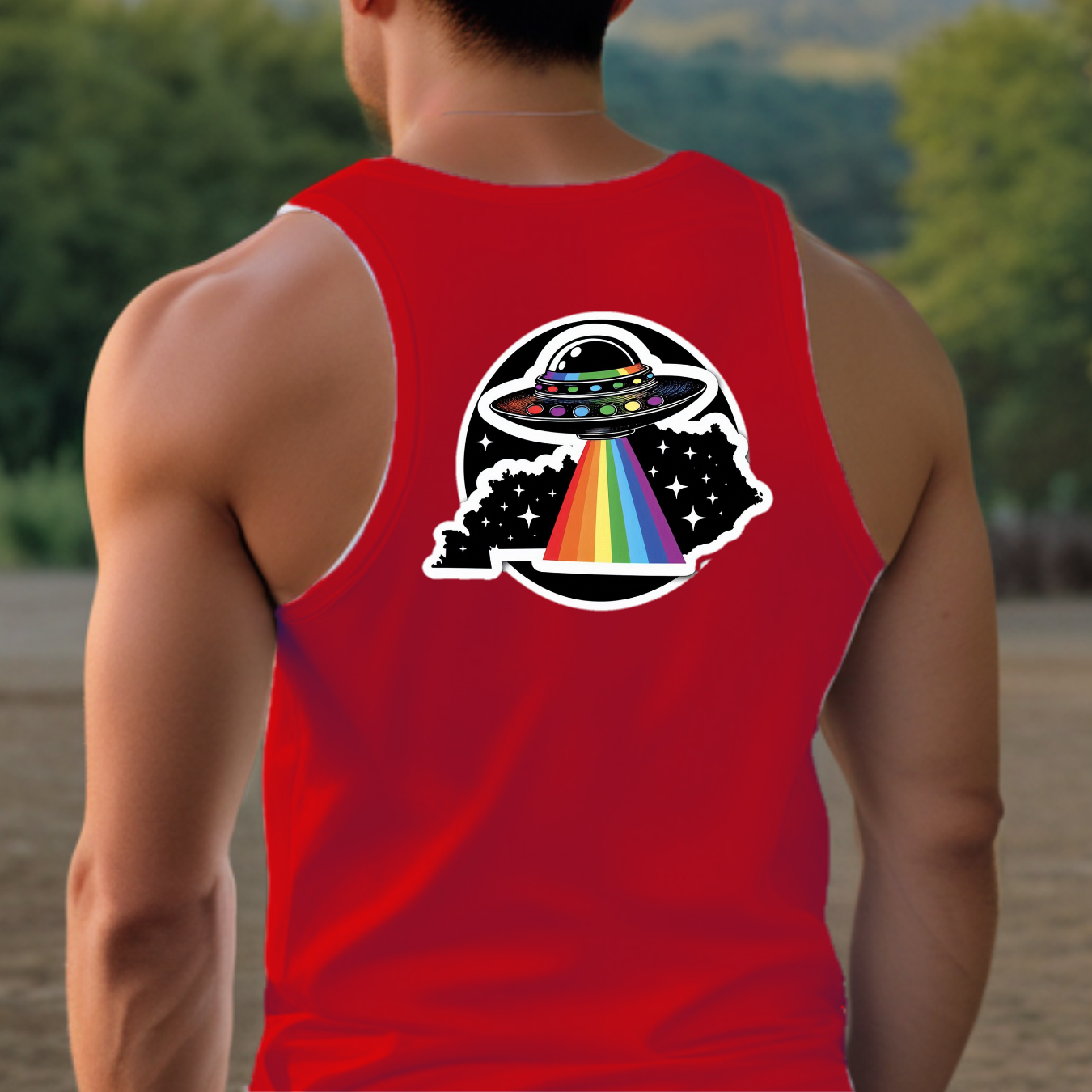 Kentucky Pride Tank Top - Back Print