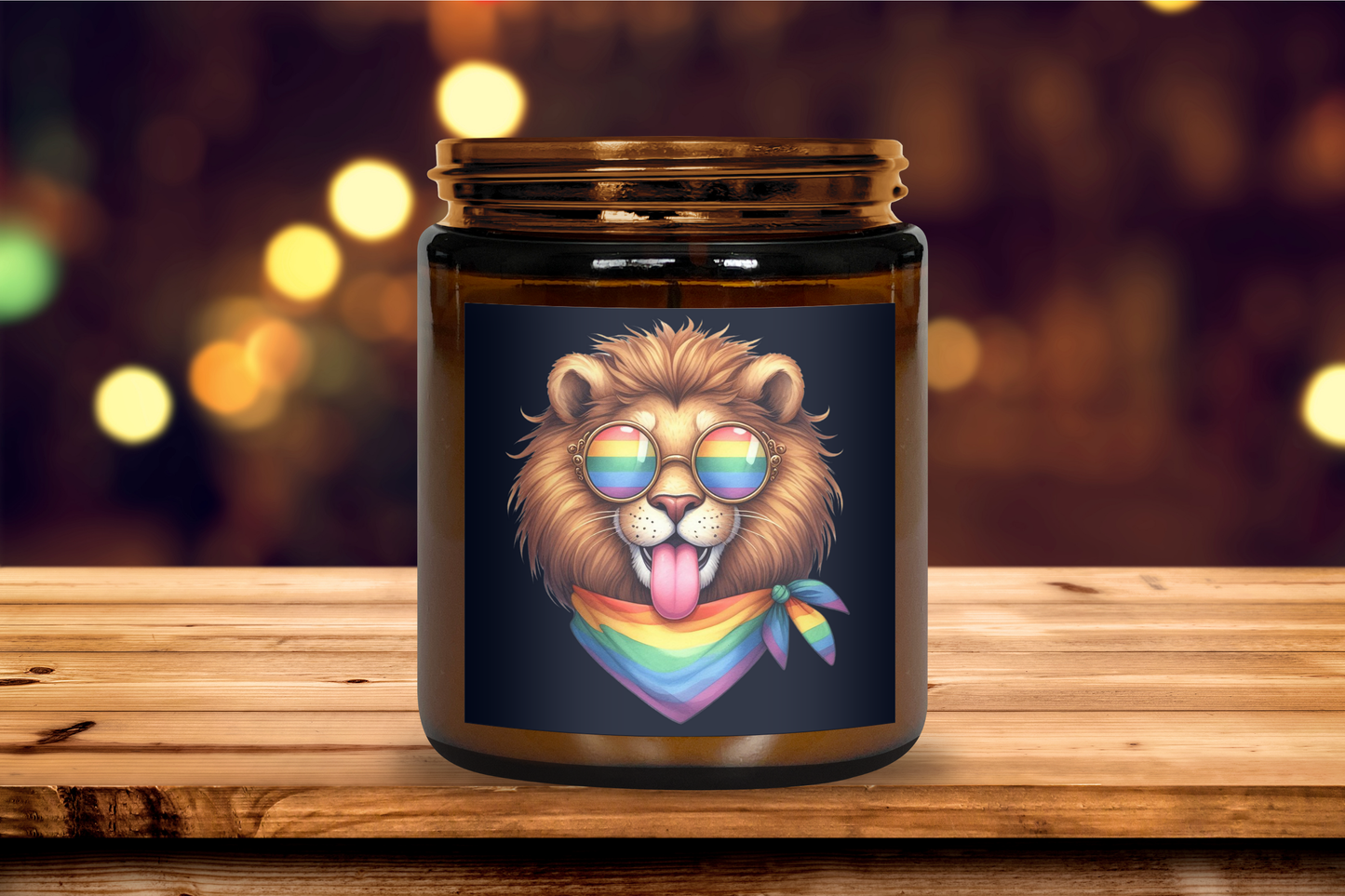 Laughing Lion Scented Soy Candle
