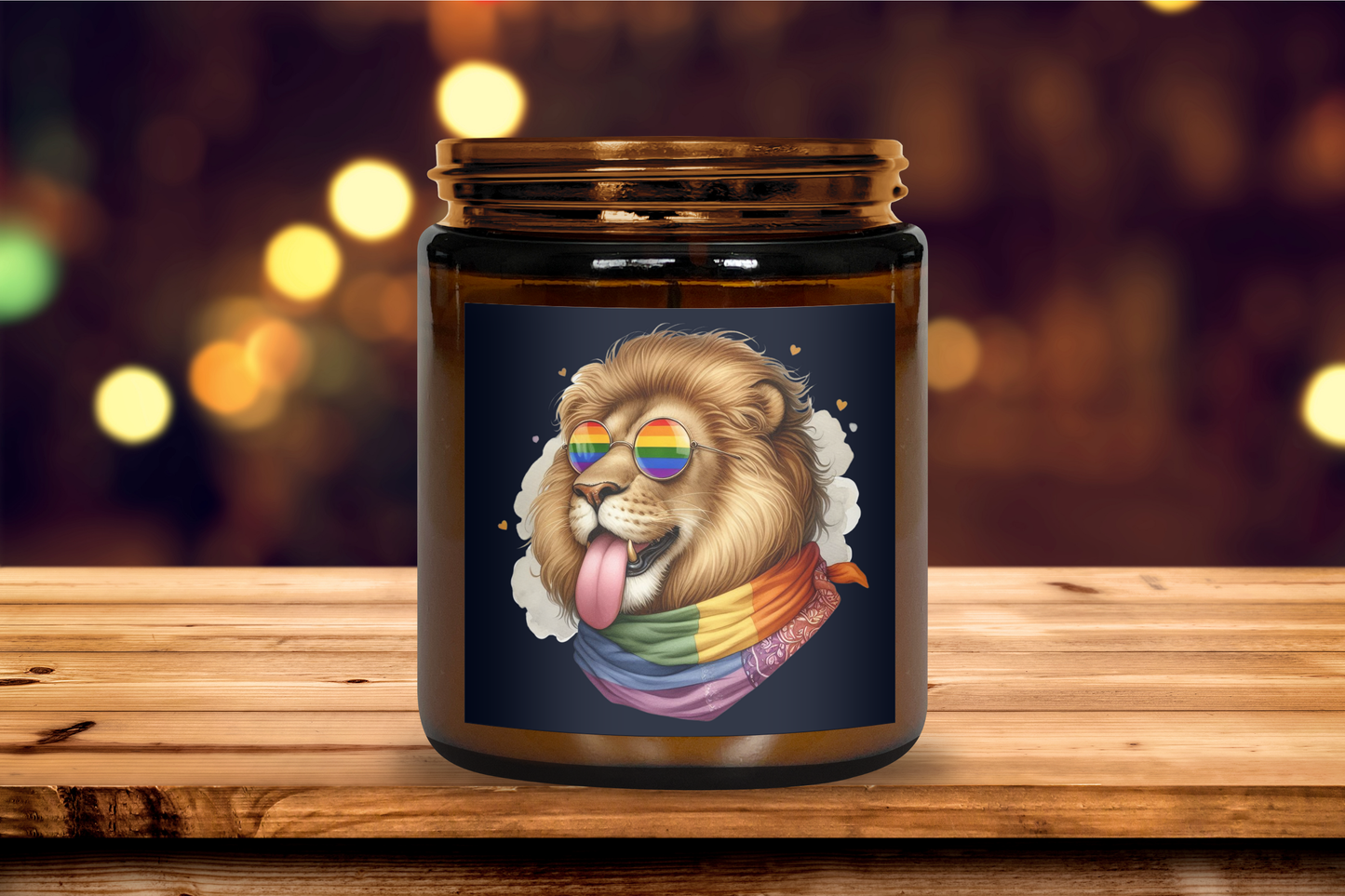 Silly Lion Scented Soy Candle