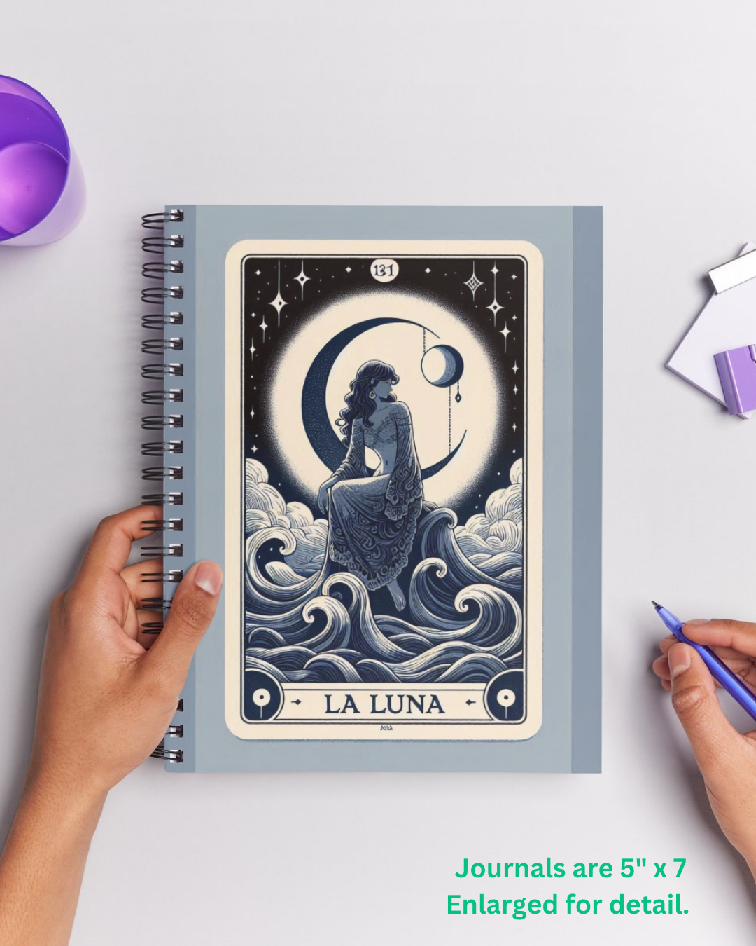 Loteria la Luna Spiral Journal