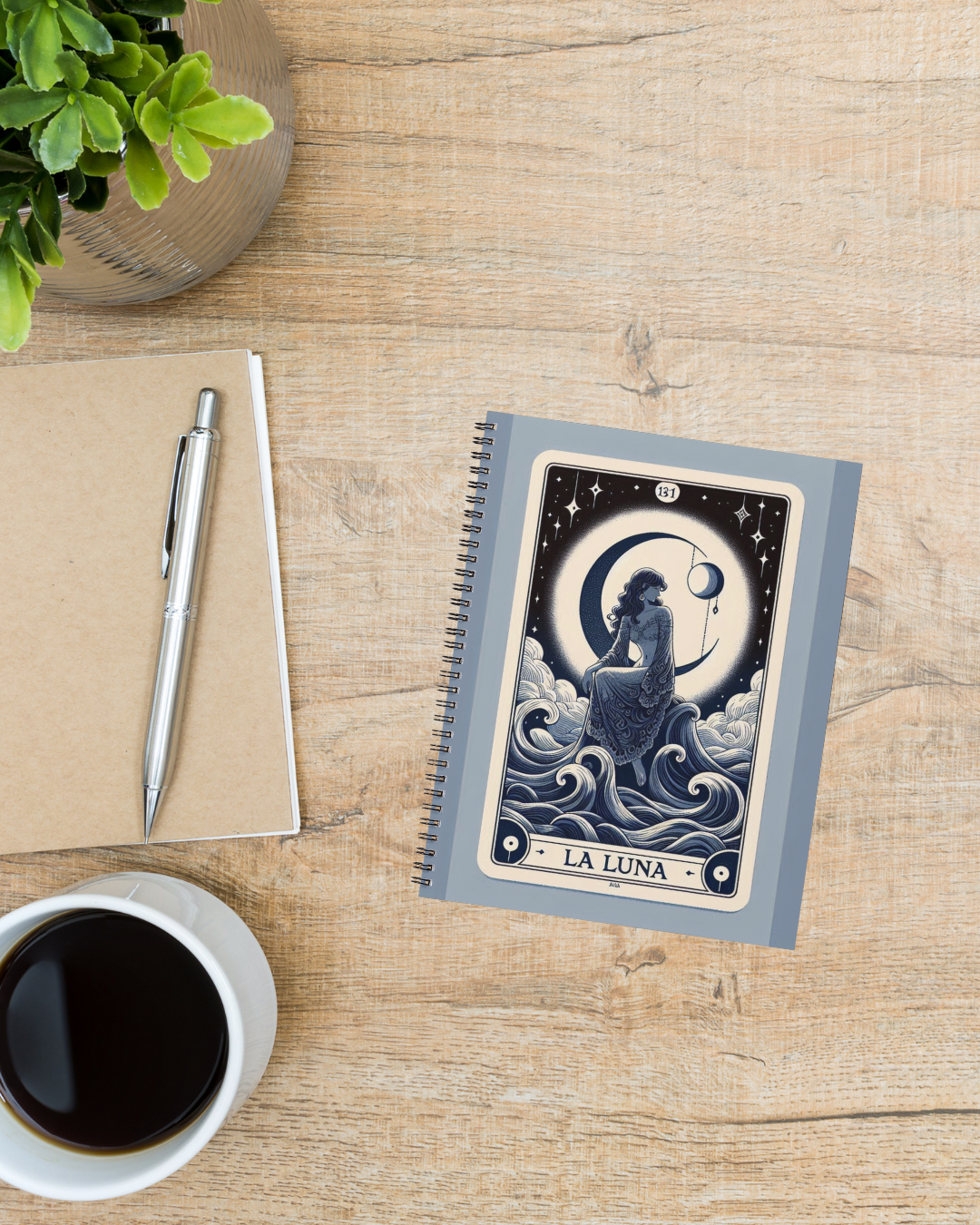Loteria la Luna Spiral Journal