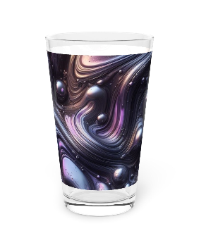 Molten Purple Pint Glass, 16oz
