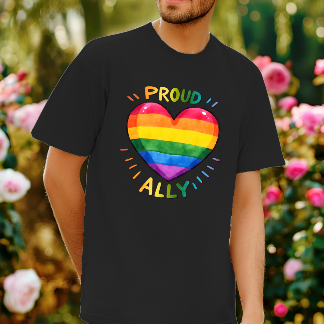 Proud Ally - Pride T-Shirt Collection