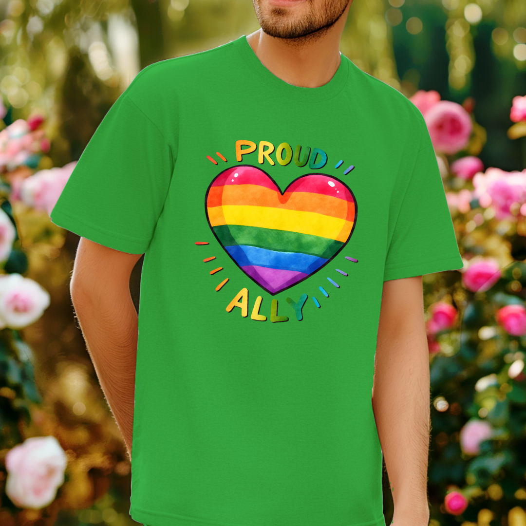 Proud Ally - Pride T-Shirt Collection