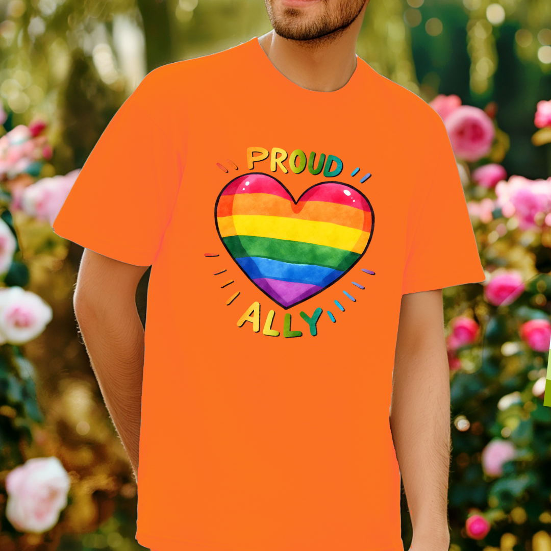 Proud Ally - Pride T-Shirt Collection