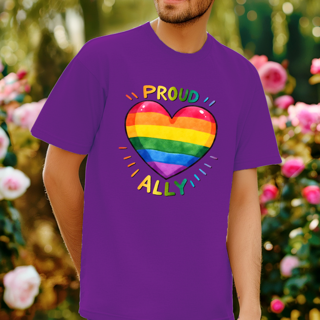 Proud Ally - Pride T-Shirt Collection