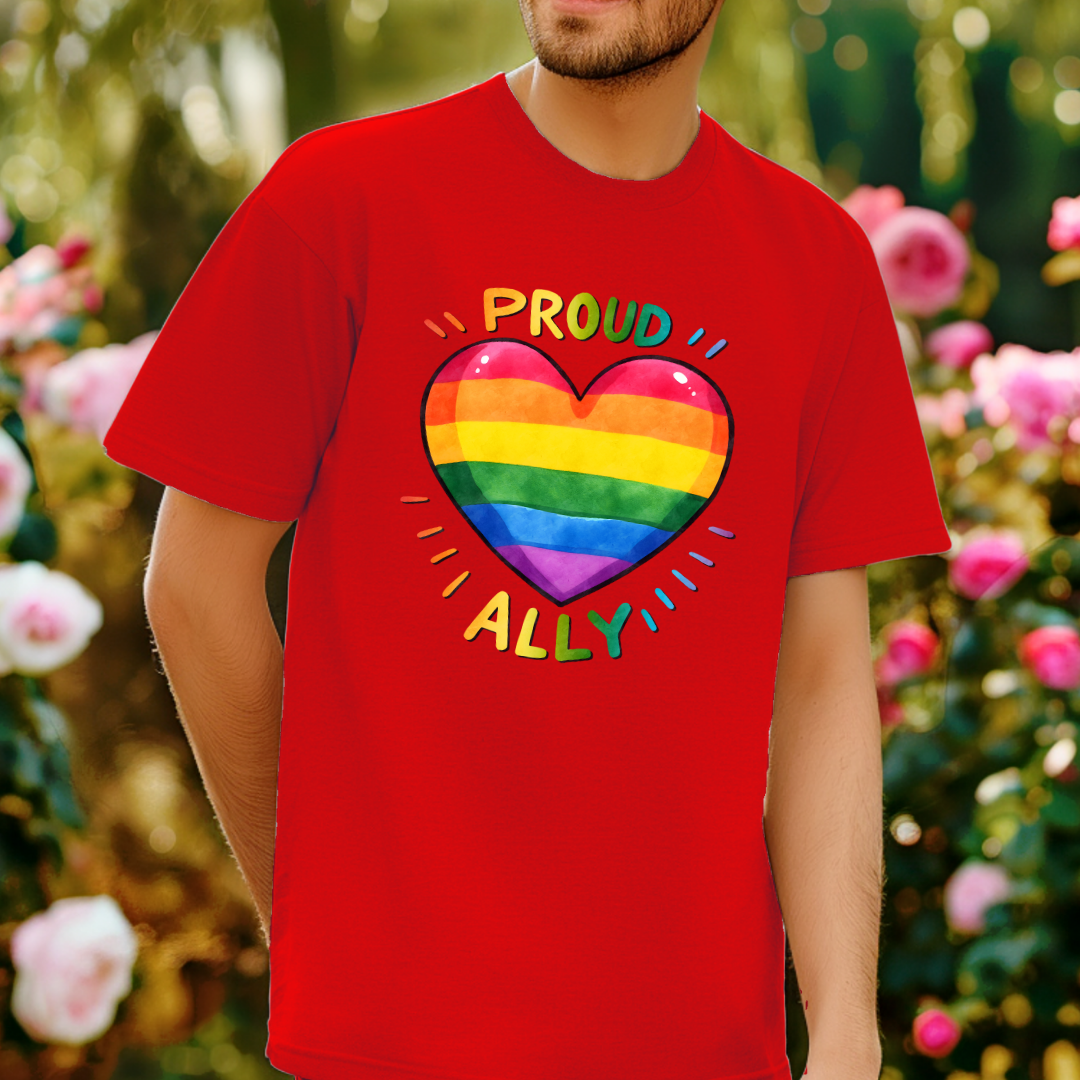 Proud Ally - Pride T-Shirt Collection