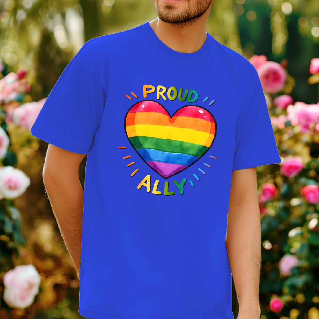 Proud Ally - Pride T-Shirt Collection