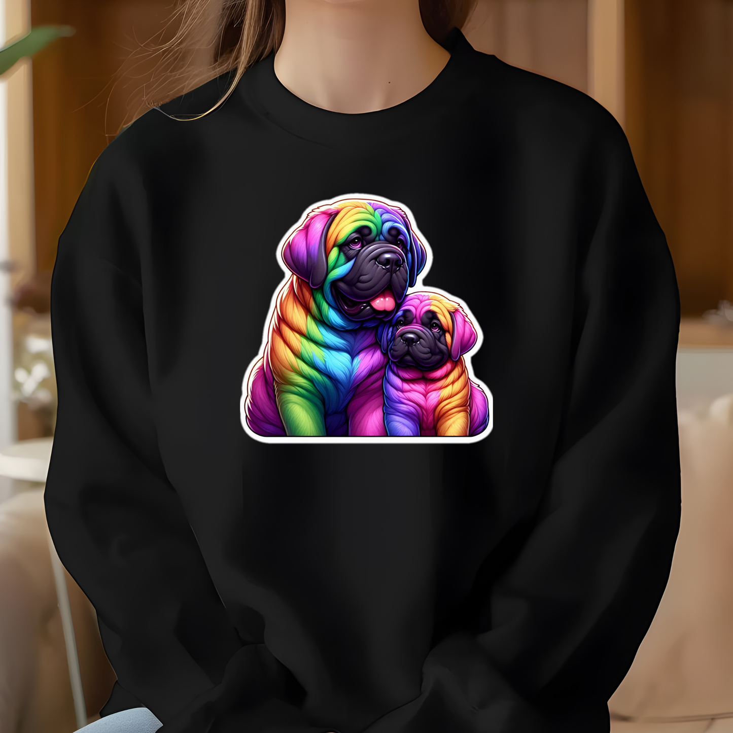 Rainbow Mastiffs Sweatshirt