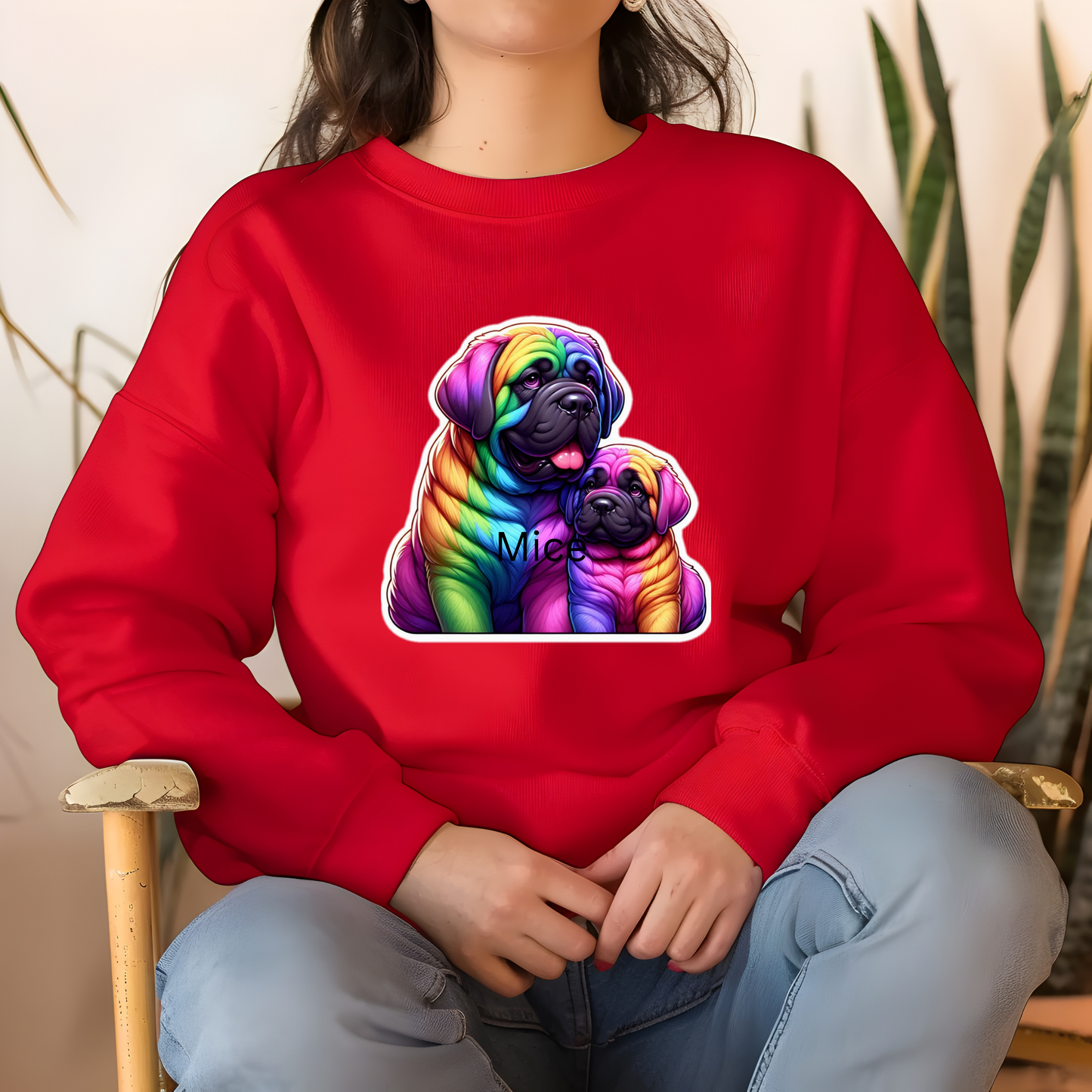 Rainbow Mastiffs Sweatshirt