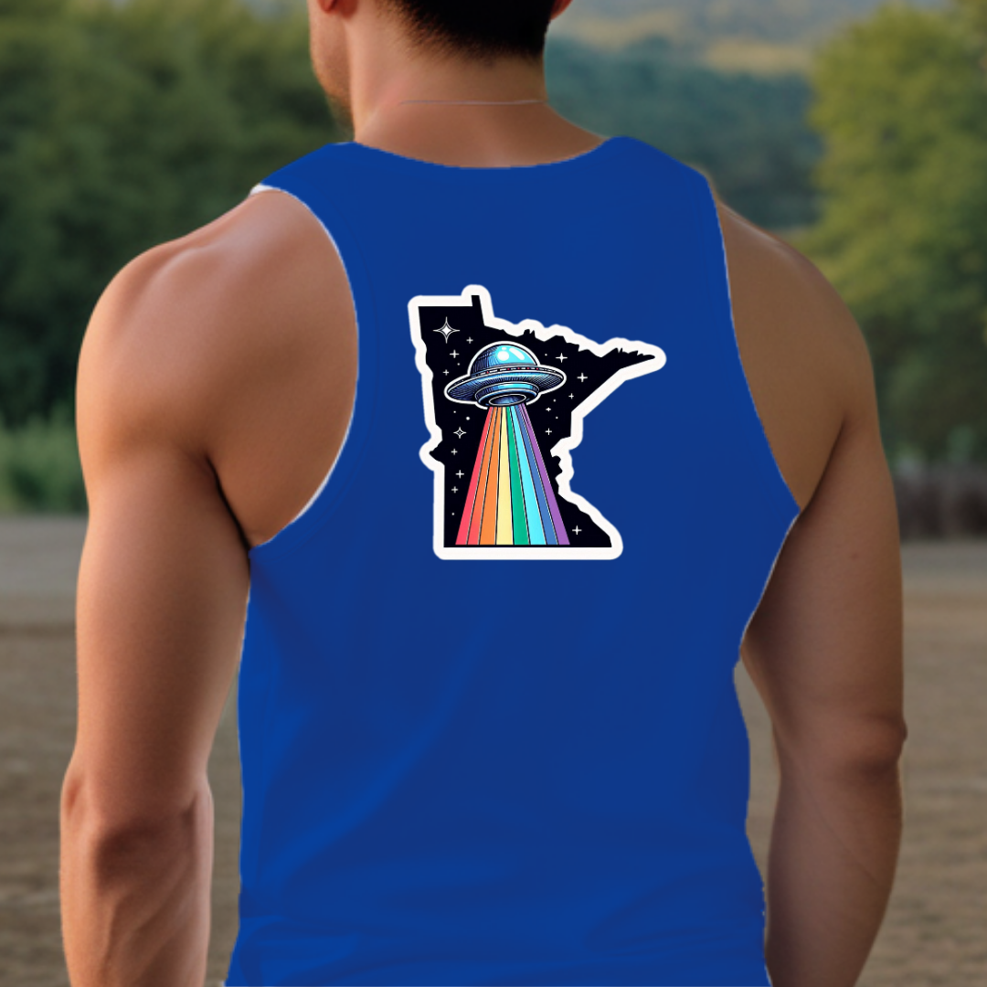 Minnesota Pride Tank Top- Back Print