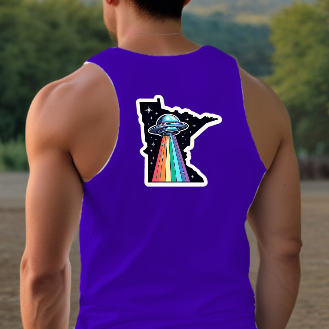 Minnesota Pride Tank Top- Back Print