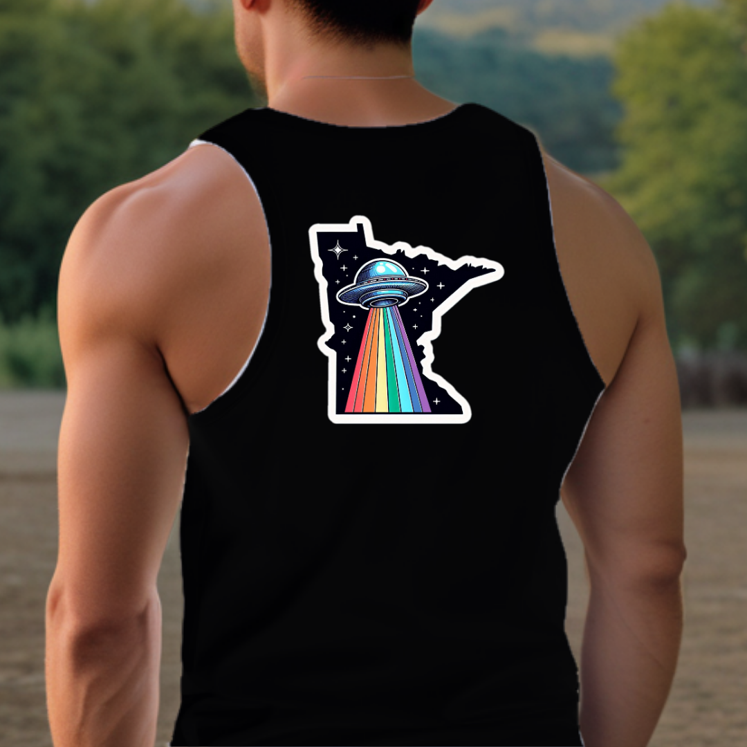 Minnesota Pride Tank Top- Back Print